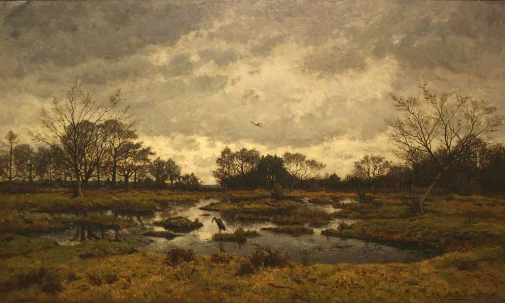 Day of March at the Fairy pound, by Alphonse Asselbergs