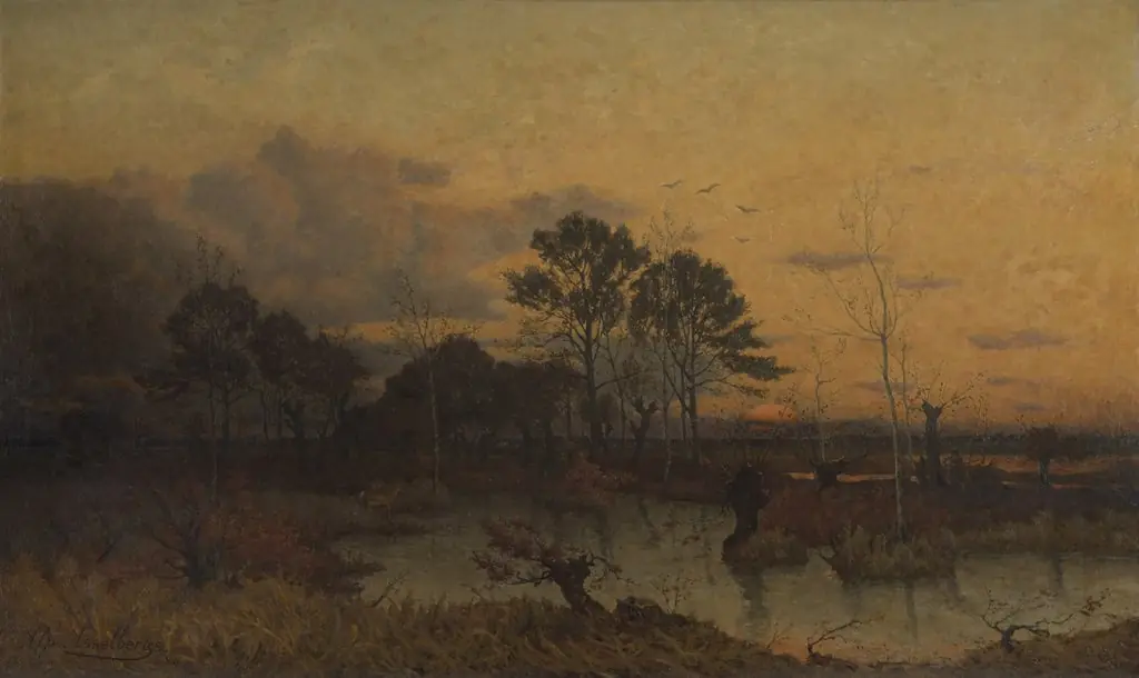 Fen in the Kempen, by Alphonse Asselbergs