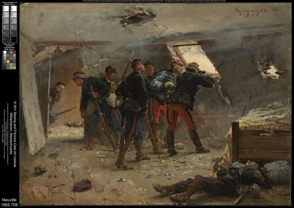 Champigny, 2 December 1870, by Alphonse de Neuville