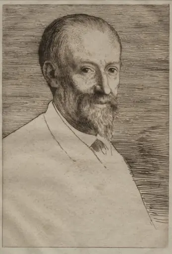 Auguste Poulet-Malassis, by Alphonse Legros