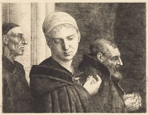 Baptism, by Alphonse Legros