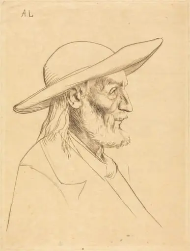 Breton Peasant (Paysan breton), by Alphonse Legros