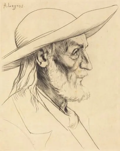 Breton Peasant (Paysan breton), by Alphonse Legros