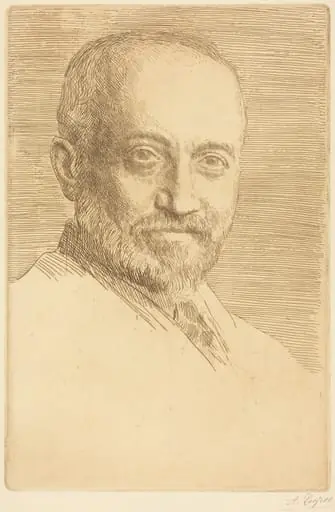 C.J. Knowles, 2nd plate, by Alphonse Legros