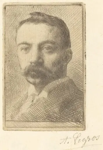 E.D. Adams, 3rd plate, by Alphonse Legros