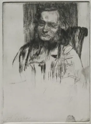 Edwin Edwards, by Alphonse Legros