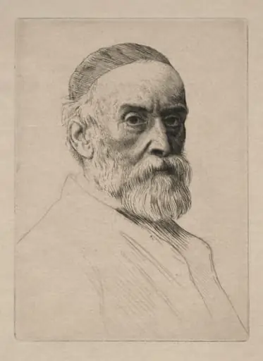 George Frederic Watts, by Alphonse Legros
