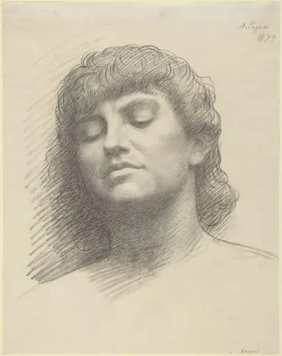 Head, by Alphonse Legros