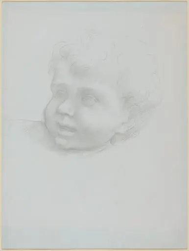 Head of a Child, by Alphonse Legros