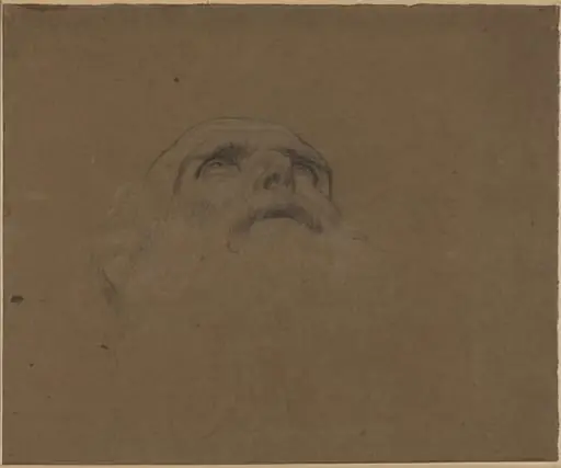 Head of an Old Man, by Alphonse Legros
