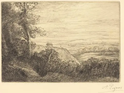 Last Rays (Les derniers rayons), by Alphonse Legros