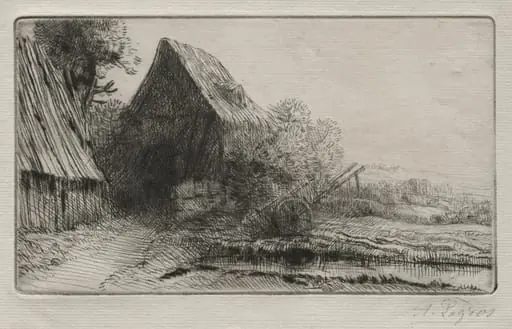 Le Maison du charron, by Alphonse Legros