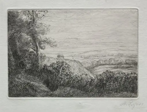 Les dernière Rayons de Soleil, by Alphonse Legros