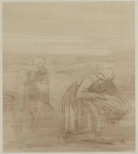 Les Glaneuses, by Alphonse Legros