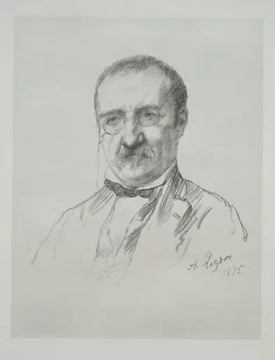 Mr. Champfleury, by Alphonse Legros