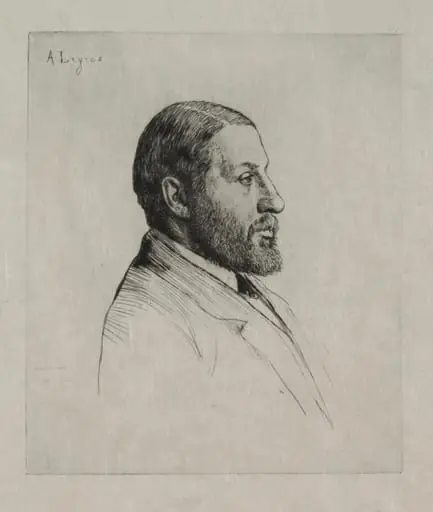 Murray Marks, by Alphonse Legros