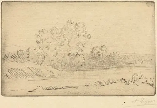 Near Nordkerque (Pres de Nordkerque), by Alphonse Legros