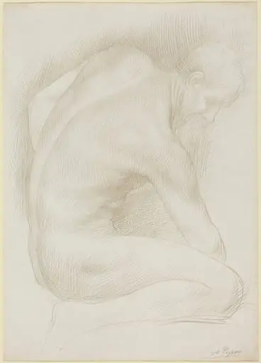 Old Man, by Alphonse Legros