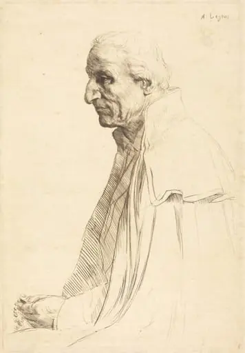 Old Spaniard (Vieil Espagnol), by Alphonse Legros