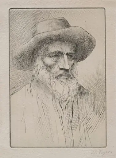 Paysan des Vosges, by Alphonse Legros