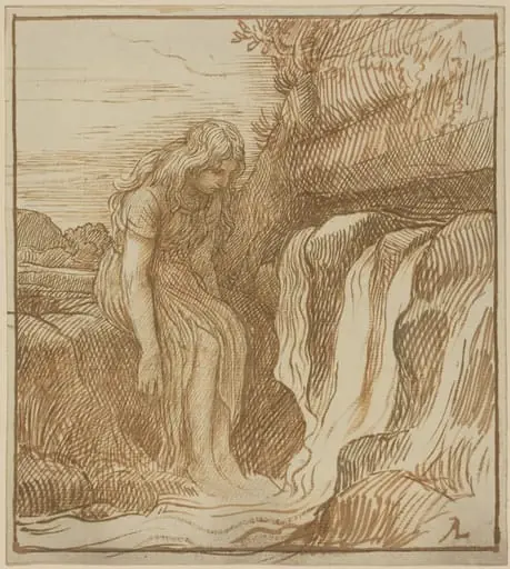 Peasant at the Source, by Alphonse Legros