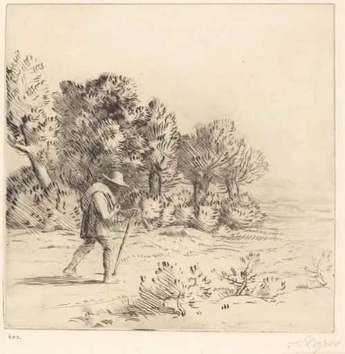 Peddler (Le colporteur), by Alphonse Legros