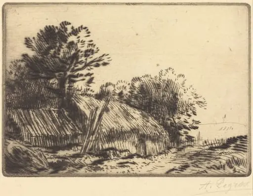 Rustic Scene (Scene rustique), by Alphonse Legros