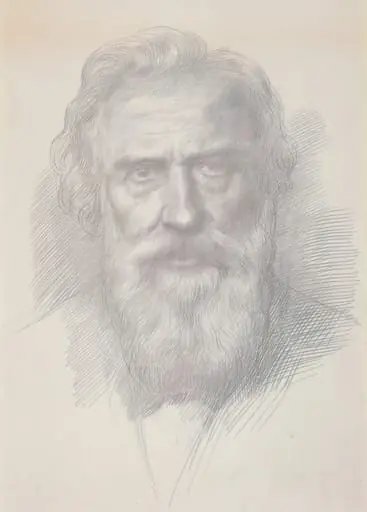 Self-Portrait, by Alphonse Legros