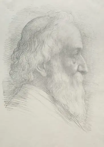 Self-Portrait (10th Plate), by Alphonse Legros