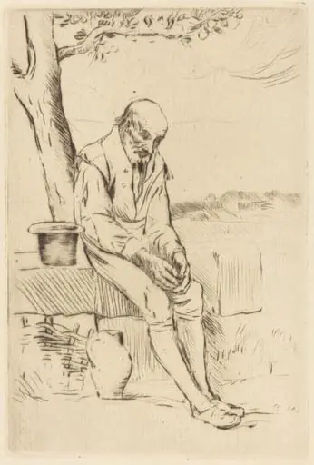 "Since Then" ("Depuis ce temps-la"), by Alphonse Legros