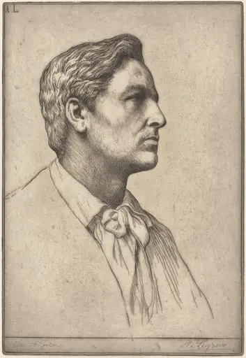 Sir Charles Holroyd, by Alphonse Legros