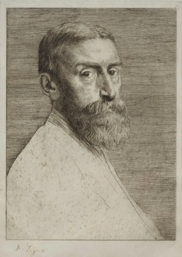 Sir E. J. Poynter, by Alphonse Legros, 1877