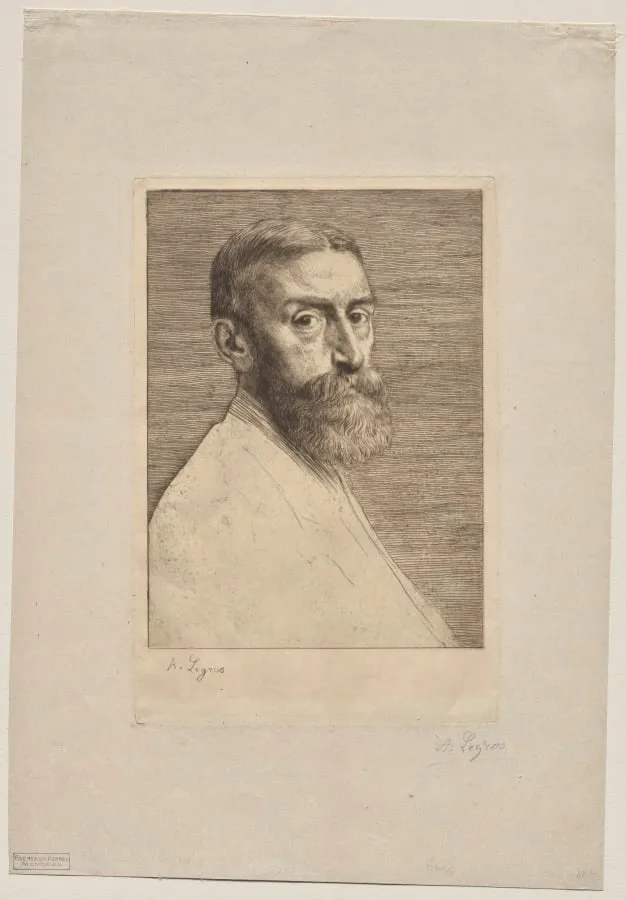 Sir Edward Poynter, by Alphonse Legros, 1877