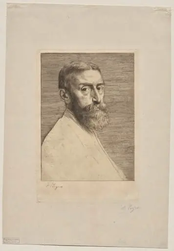 Sir Edward Poynter, by Alphonse Legros