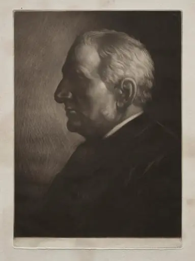 Sir Frances Seymour Haden, by Alphonse Legros