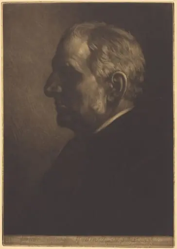 Sir Seymour Haden, by Alphonse Legros