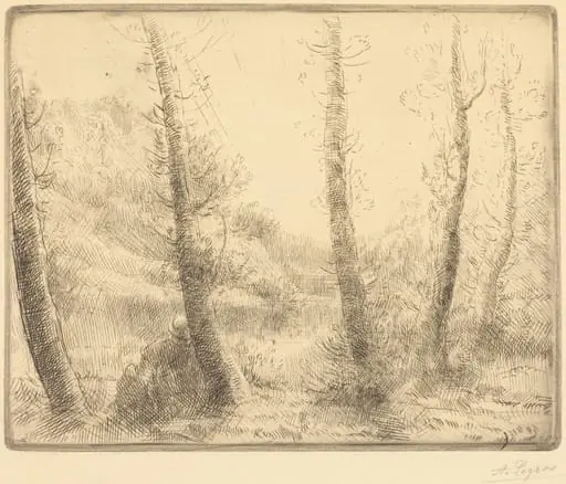 Small Lake (Le petit lac), by Alphonse Legros