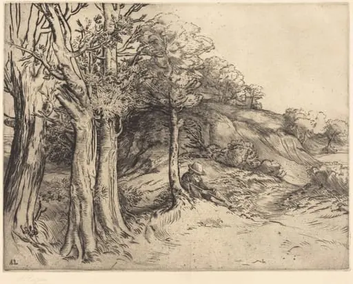 Solitude (Solitude (Paysage)), by Alphonse Legros