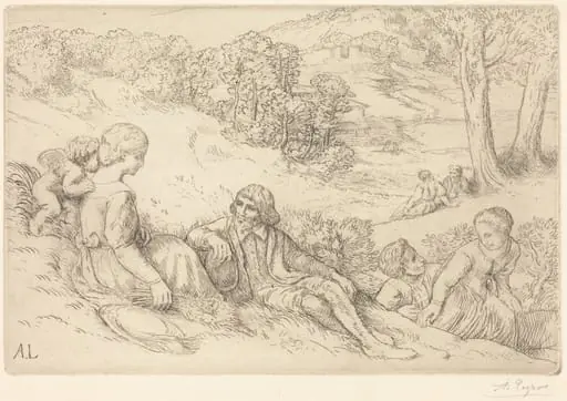 Spring (Le printemps), by Alphonse Legros