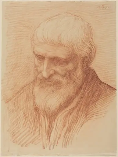 Study of a Philosopher, by Alphonse Legros