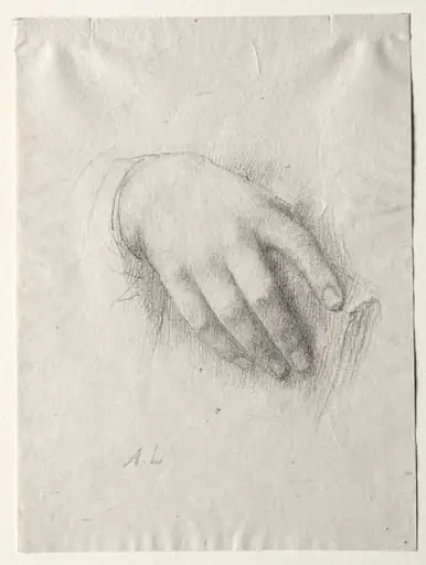 Study of Hands, by Alphonse Legros