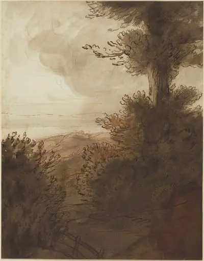 The Big Tree, by Alphonse Legros