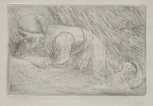 The Fagot Gatherers, by Alphonse Legros