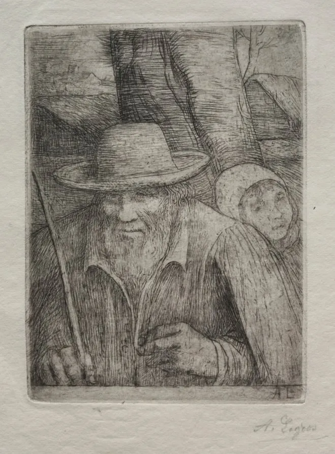 The Farmer, by Alphonse Legros, 1884