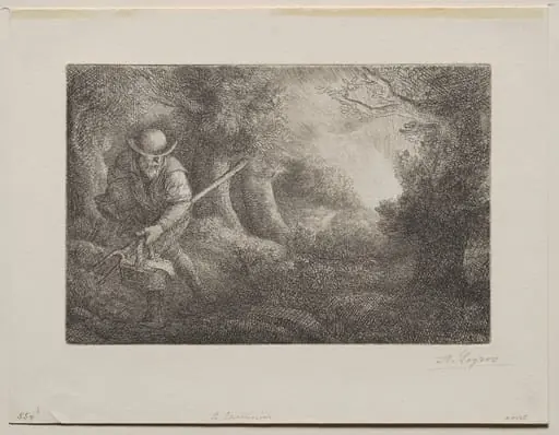 The Gardener, by Alphonse Legros