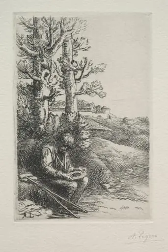 The Little Beggar, by Alphonse Legros