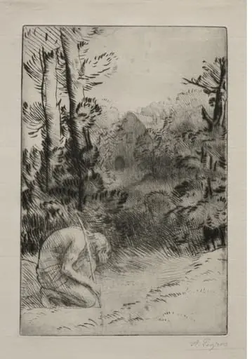 The Prodigal Son (2nd Plate), by Alphonse Legros