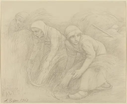 The Reapers, by Alphonse Legros