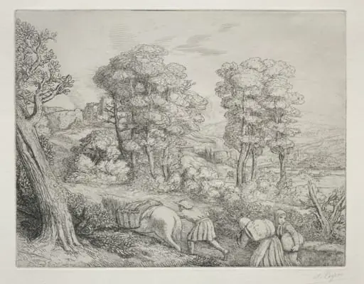 The Return to the Farm (Le Retour à la Ferme), by Alphonse Legros