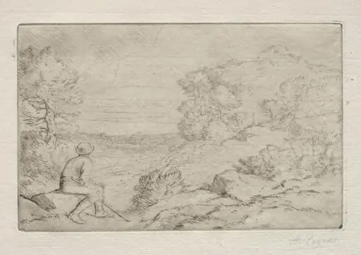 The Rocks, by Alphonse Legros